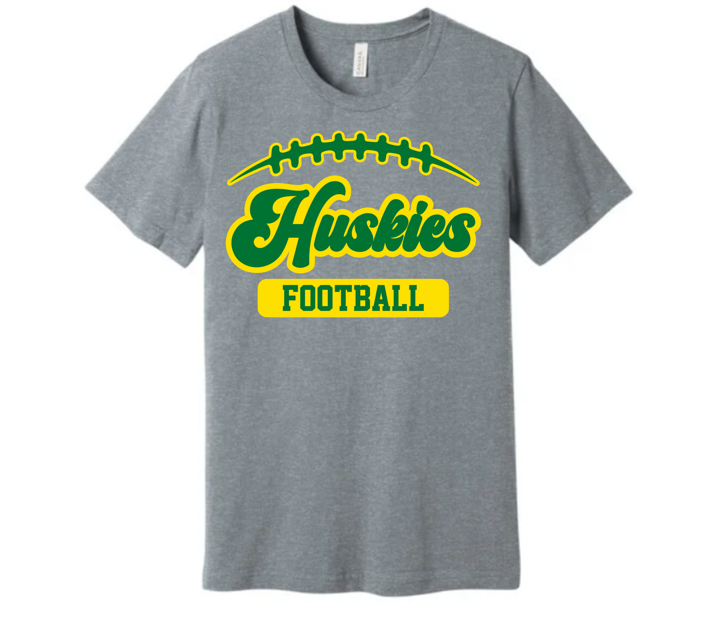 Huskies Football Green & Yellow