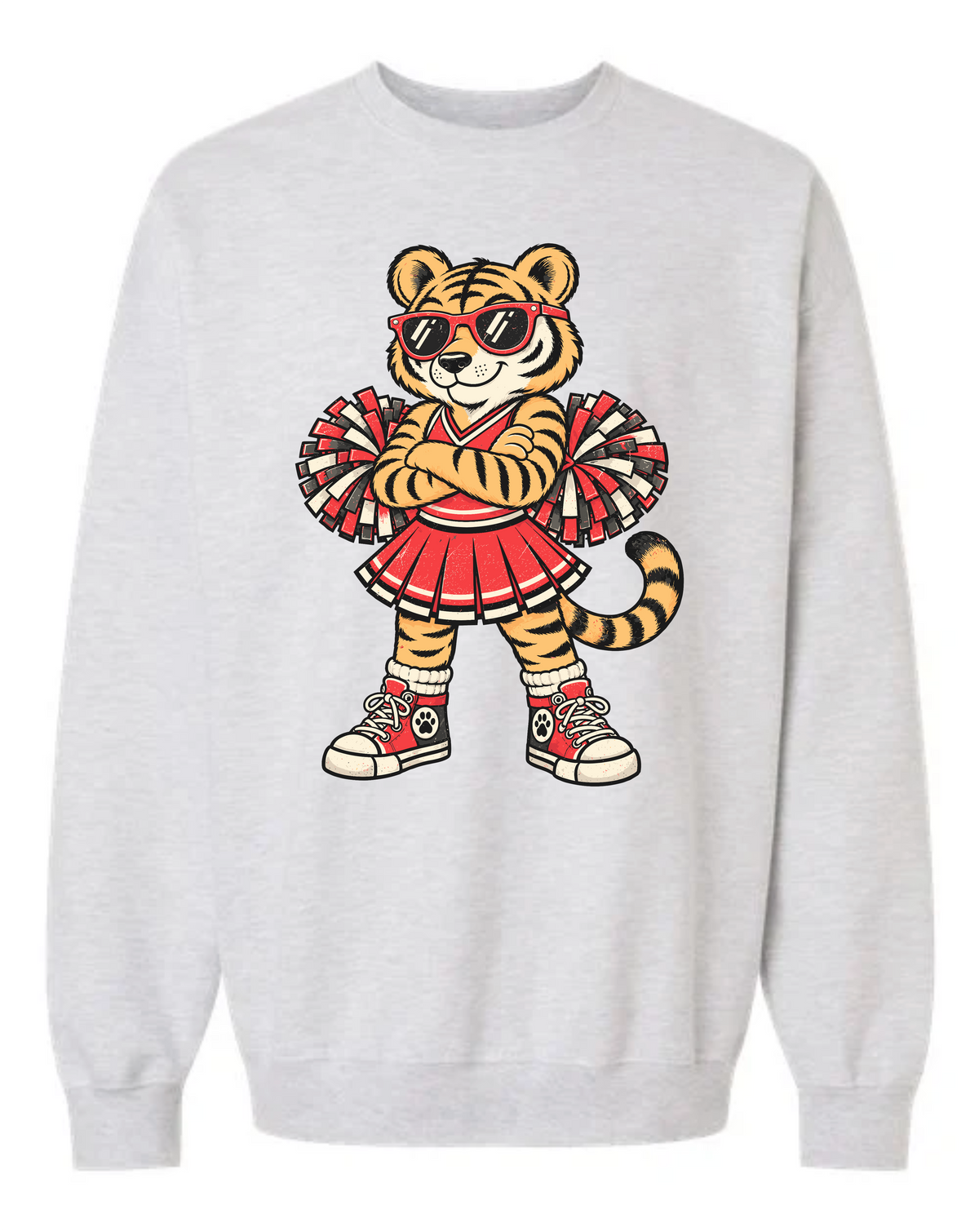 Retro Tigers Cheerleader Shirt or Sweatshirt