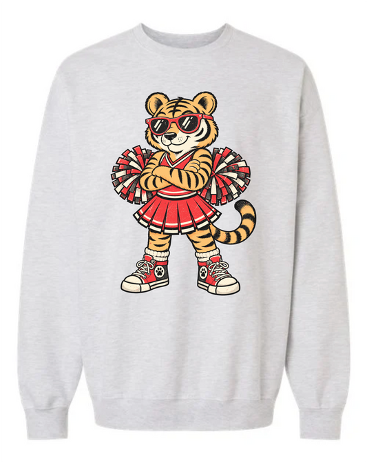Retro Tigers Cheerleader Shirt or Sweatshirt