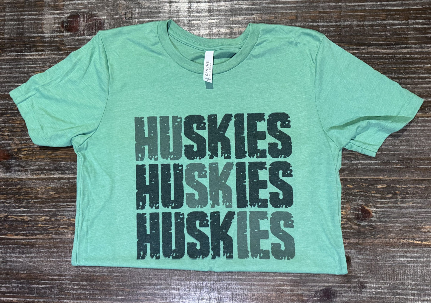Huskies in Gray and Black