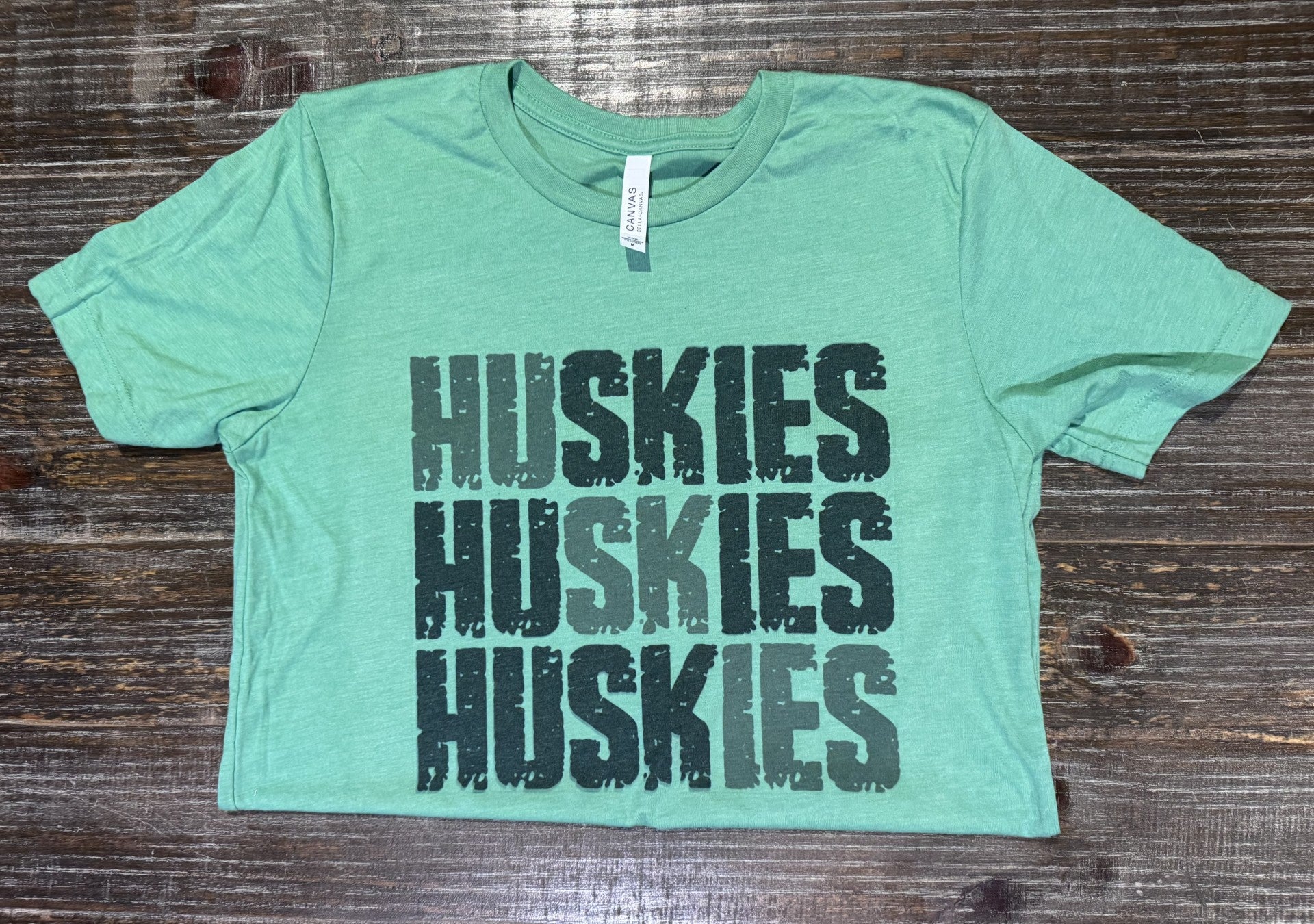 Huskies in Gray and Black