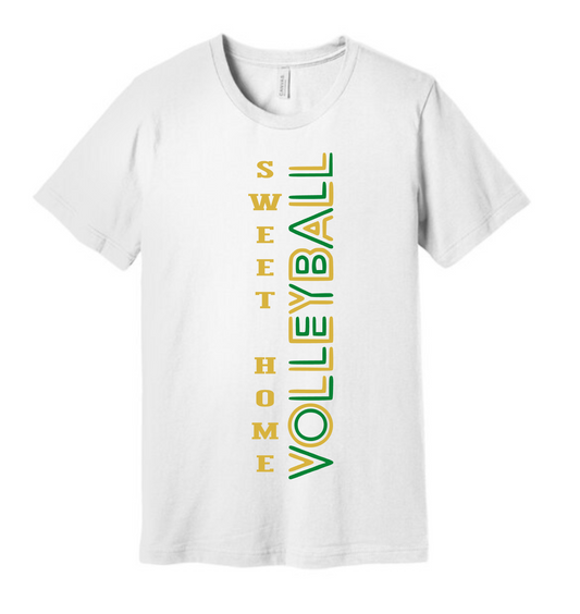 Sweet Home Volleyball Vertical Design